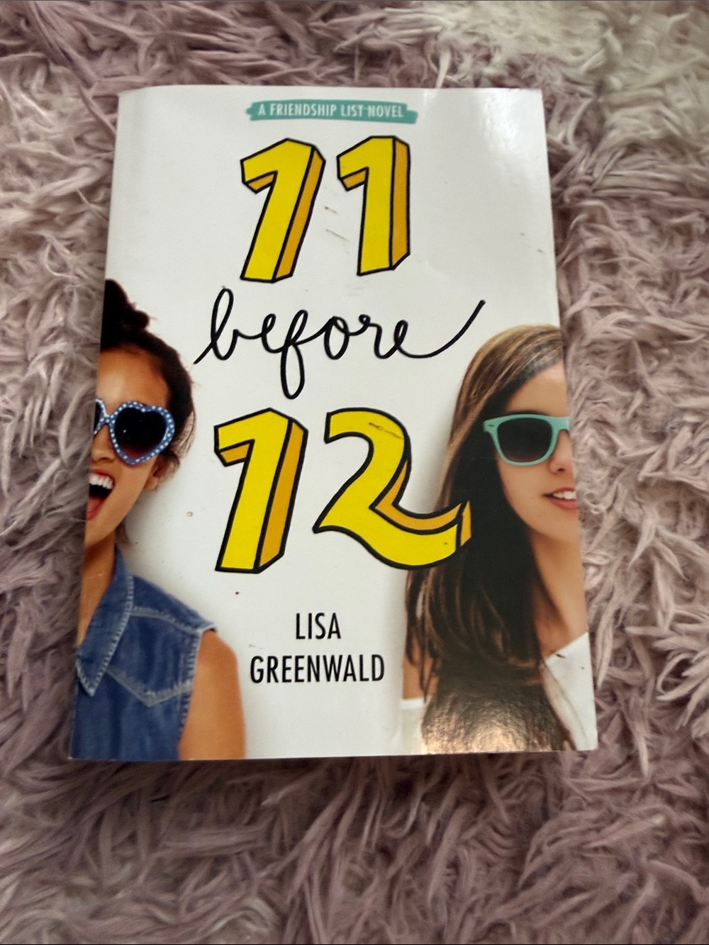 11 Before 12 by Lisa Greenwald - Yellow & White Cover
